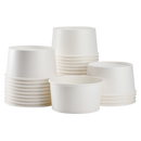 Karat 24oz Food Containers  (142mm), White - 600 pcs