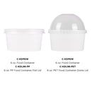 Karat 6oz Food Containers (96mm), White - 1,000 pcs