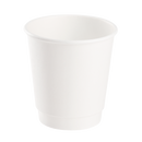 Karat 10oz Insulated Paper Hot Cups (90mm), White - 500 pcs