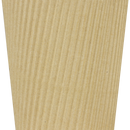 Karat 8oz Ripple Paper Hot Cups (80mm), Kraft - 500 pcs