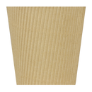 Karat 10oz Ripple Paper Hot Cups (90mm), Kraft - 500 pcs