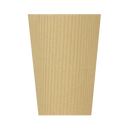 Karat 16oz Ripple Paper Hot Cups (90mm), Kraft - 500 pcs