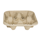 Karat Biodegradable Cup Holder, for 4 Cups (8 - 32oz) - 300 pcs