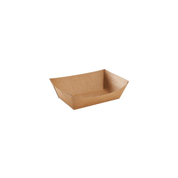 Karat 0.5 lb Food Tray, Kraft - 1,000 pcs