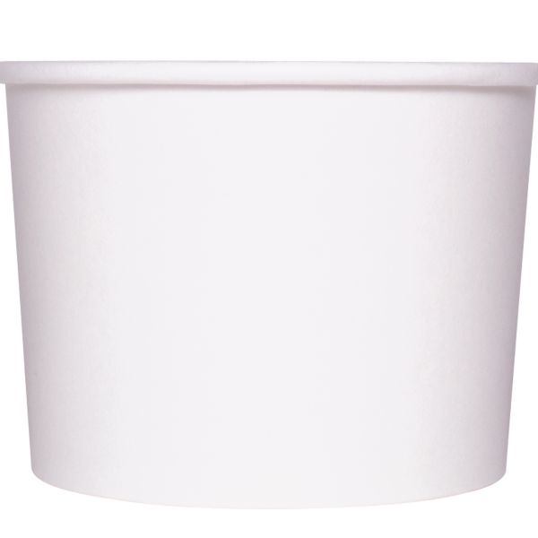 Karat 10/12 oz Gourmet Food Container (96mm), White - 500 pcs
