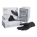 Karat Nitrile Powder-Free Gloves (Black), Large - 1,000 pcs