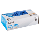 Karat Synthetic Vinyl Powder-FREE Glove (Blue), Medium - 1,000 pcs