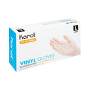 Karat Vinyl Powder-Free Gloves (Clear), Large - 1,000 pcs