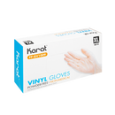 Karat Vinyl Powder-Free Gloves (Clear), X-Large - 1,000 pcs