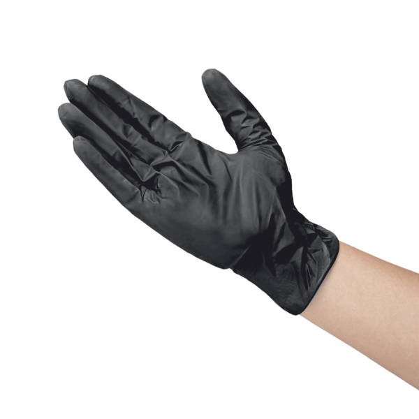 Karat Vinyl Powder-FREE Glove (Black), X-Large - 1,000 pcs