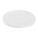 Karat 117mm PP Plastic Flat Lid for 22/36/48 oz Injection Molding Bowl - 300 pcs