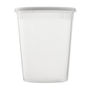 Karat 32oz PP Plastic Injection Molded Deli Containers & Lids - 240 sets