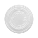 Karat 1 oz Tall PET Plastic Portion Cup Lids - 2,500 pcs