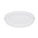 Karat 1oz Squat-2oz PET Plastic Portion Cup Lids - 2,500 pcs