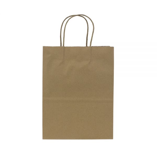 Karat Balboa Paper Shopping Bags (Small), Kraft - 250 pcs