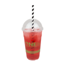 Karat Earth 10.25" Giant Paper Spiral Straw (7mm) Wrapped, Black & White - 1,200 pcs