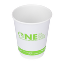 Karat Earth 8oz Eco-Friendly Insulated Paper Hot Cups (80mm), Generic - 500 pcs