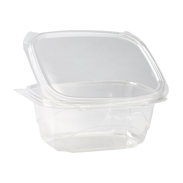 Karat Earth 16oz PLA Hinged Deli Container - 200 pcs