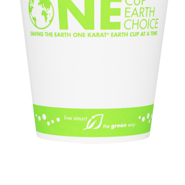Karat Earth 8oz Eco-Friendly Paper Hot Cups (80mm), Generic - 1,000 pcs