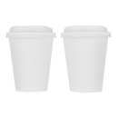 Karat Earth 8oz Eco-Friendly Paper Hot Cups (80mm), White - 1,000 pcs