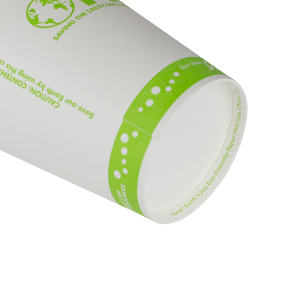 Karat Earth 12oz Eco-Friendly Paper Hot Cups (90mm), Generic - 1,000 pcs