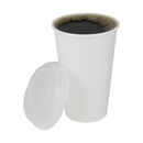 Karat Earth 16oz Eco-Friendly Paper Hot Cups (90mm), White - 1,000 pcs