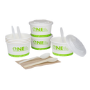 Karat Earth 12oz Eco-Friendly Paper Food Containers (114.6mm), Generic - 500 pcs