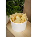 Karat Earth 8oz Eco-Friendly Paper Food Containers (90.8mm), White - 1,000 pcs