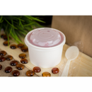 Karat Earth 8oz Eco-Friendly Paper Food Containers (90.8mm), White - 1,000 pcs