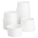 Karat Earth 4 oz Eco-Friendly Paper Portion Cup, White - 1,000 pcs
