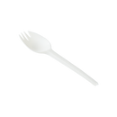 Karat Earth Medium-Heavy Weight CPLA Compostable Spork Wrapped - 750 pcs