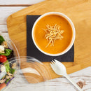 Karat Earth Medium-Heavy Weight CPLA Compostable Spork Wrapped - 750 pcs