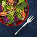 Karat Earth Heavy Weight CPLA Compostable Fork Wrapped, White - 750 pcs