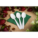 Karat Earth PLA Medium-Heavy Weight Compostable Tea Spoons Bulk Box - 1,000 pcs