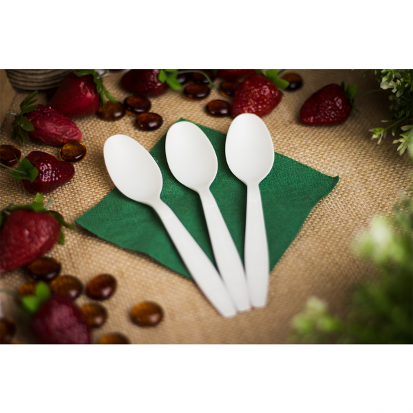 Karat Earth PLA Heavy Weight Compostable Tea Spoons - 1,000 pcs