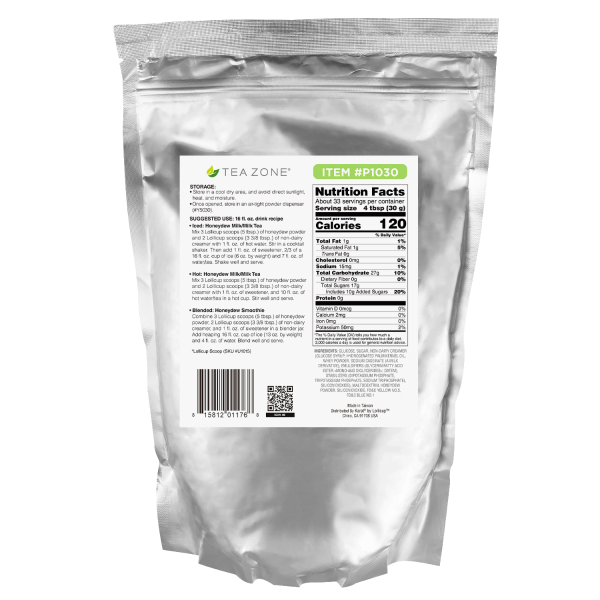 Tea Zone Honeydew Powder - Bag (2.2 lbs)