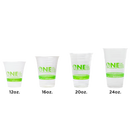 Karat Earth 24oz PLA Eco-Friendly Cup (98mm), Generic - 600 pcs